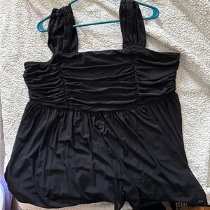 Torrid black tank top women’s size 2